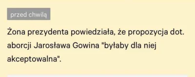 Stepanakert - Kompromisowy postulat abortowania Jarosława Gowina mógłbym poprzeć
#pr...