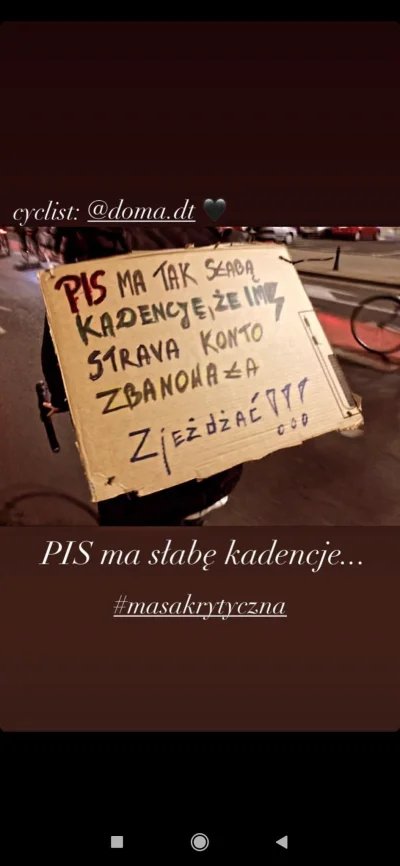 uysy - xD
#rower #szosa #strava #protest #wroclaw