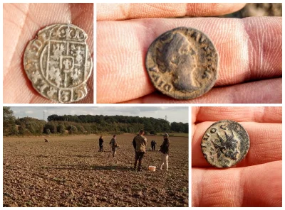 Zwiadowca_Historii - Szukali bitwy z XIII wieku – odkryli monety sprzed 2 tys. lat (G...