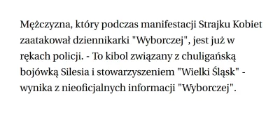 g.....a - @Lilac: Warto dodać, że pobił właśnie członek tego stowarzyszenia i bojówki...