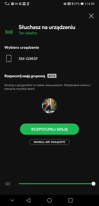 klokupk - #spotify
O co chodzi z tym dostępnym urządzeniem? To Samsung Galaxy s9+
Nik...