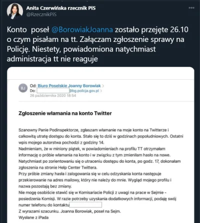 ruda_stuleja - Takie coś można aż na policję zgłaszać? Bo jak dla mnie ogarnia się no...