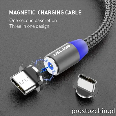 Prostozchin - >> Kabel USB z magnetyczną końcówką << ~6 zł z wysyłką.

Cena za 1 me...