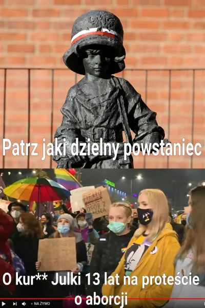 Papieska_kremowka - No i sie zesraliście wykopki. Czemu 13 latka nie moze brac udział...