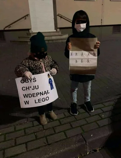 Shamuel_Bondzdruw - Co sądzicie o wykorzystaniu dzieci na protestach??


#protest #po...