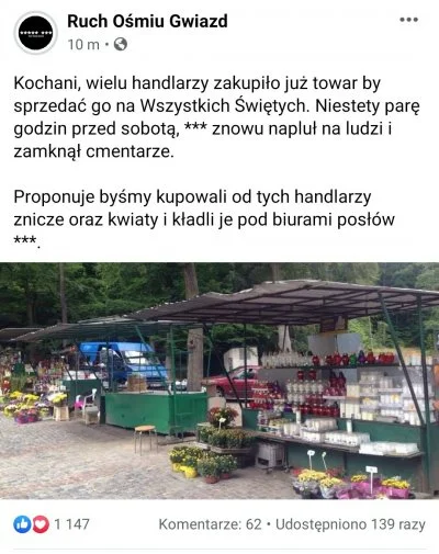 yanush - Było ale ważne więc wrzucam jeszcze raz:
"Apel do przedsiebiorcow handlujac...