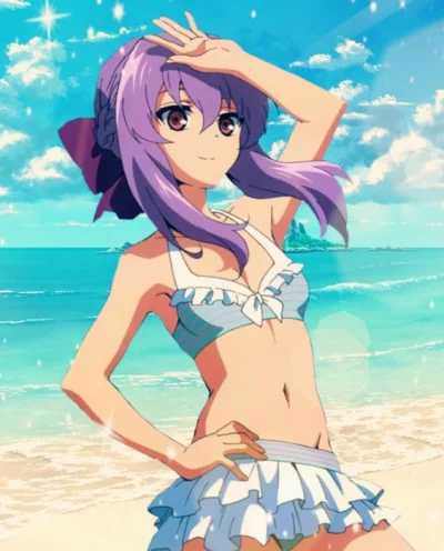 L.....k - #anime #shinoahiiragi #owarinoseraph #swimsuit 
#randomanimeshit