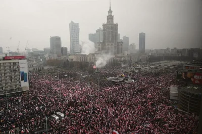 m.....7 - @Radek41: Jest dużo, ale spodziewałem się więcej niż na marszu niepodległoś...