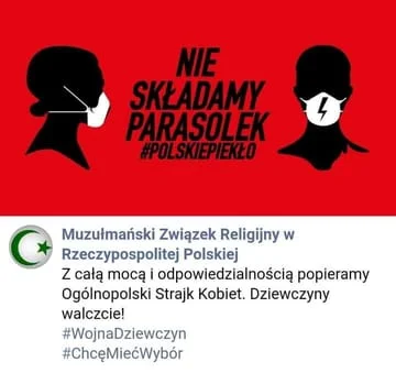 C.....d - Ta grupa też wspiera, rodzą się dwa pytania: czy kobiety w islamie mogą sie...