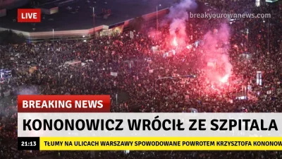 dobrypiotrek - #kononowicz #protest