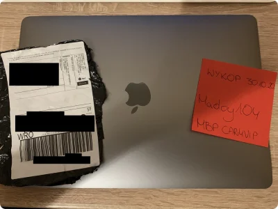 Madoy104 - Nie będę jakiś oryginalny - MacBook dotarł cały i zdrowy (｡◕‿‿◕｡)

Sprzę...