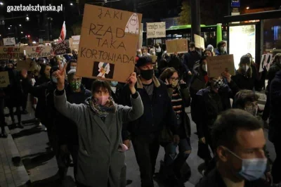 ShiroiYuki - #olsztyn #protest