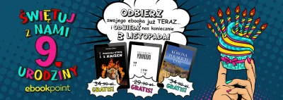 Cyfranek - Jeszcze do poniedziałku jeden z trzech e-booków gratis dla użytkowników ks...