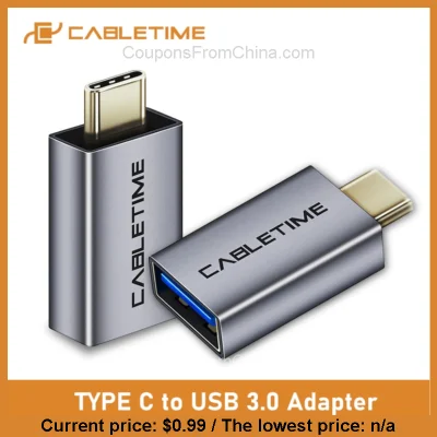 n____S - Cabletime Type-C OTG USB3.0 Adapter - Aliexpress 
Cena: $0.99 (3,91 zł)
Ku...