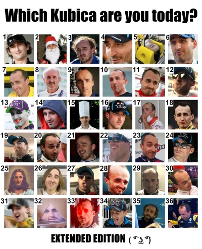 Timer_555 - which kubica are you today

#f1 #kubica #dtm #f1memy #f1spam
