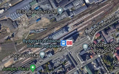 Jurajczyk_Slaski - Od kiedy DB ma relacje w głąb Polski? XD #pociagi #kolej #mapygoog...