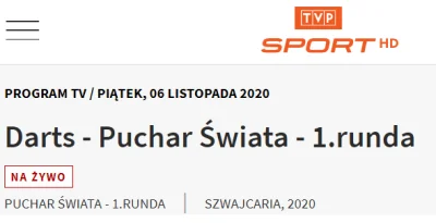 therealhajto - Jak kogoś interesuje, to od 6 do 8 listopada TVP Sport będzie transmit...