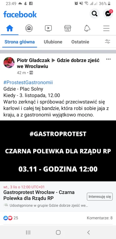 krave - Gastro wychodzi na ulice jako kolejna branża.
#wroclaw #protest #jedzenie71