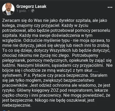 kaktusowyAloes - To post dyrektora Szpitala w Busku Zdroju
#koronawirus