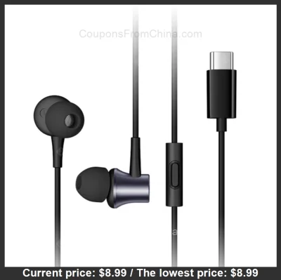 n____S - Xiaomi Piston Type-C Earphones - Gearbest 
Cena: $8.99 (35,64 zł) / Najniżs...