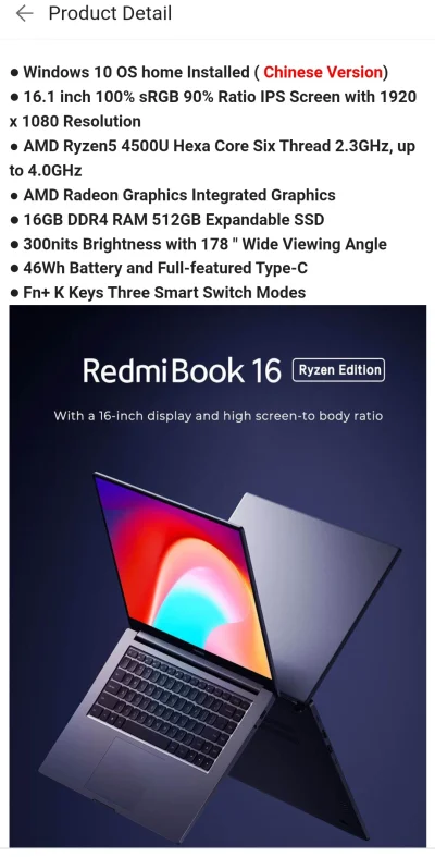 fierce - Mieli, muszę kupić nowy laptop i zastanawiam się nad Xiaomi RedmiBook 16.

C...
