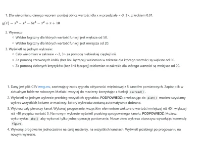 mVV_ - Hej mirki,potrzebuje pomocy, #matlab #octave #programowanie #matematyka
Mam d...