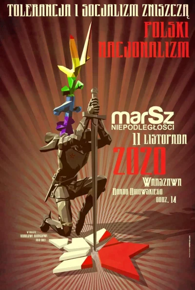 G.....5 - Pamiętacie wczorajszy plakacik? xD

#polska #marszniepodleglosci #konfede...