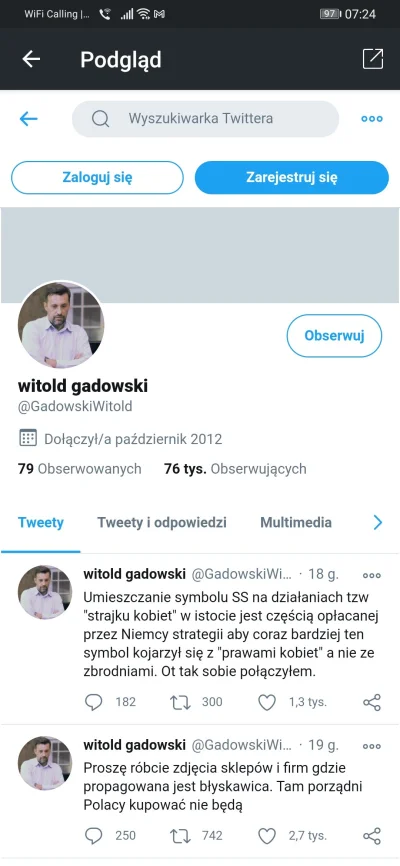 Paczakuti - #bekazprawakow #protest ( ͡º ͜ʖ͡º)
https://mobile.twitter.com/GadowskiWit...