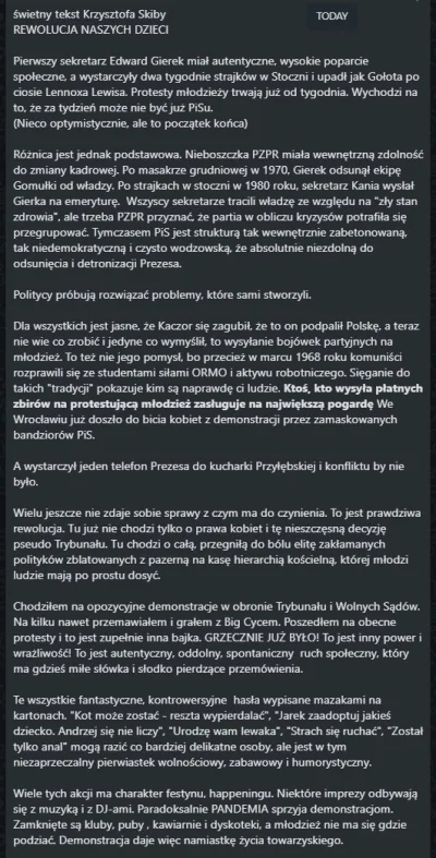 s.....s - W punk. Krzysztof Skiba
*** *!!!

Warto przeczytać. 

#bekazpisu #dzbanywia...