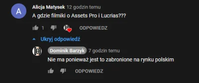 Trumbzgfud - Twierdza, ze lucrias i Assets Pro sa zabronione na rynku polskim
