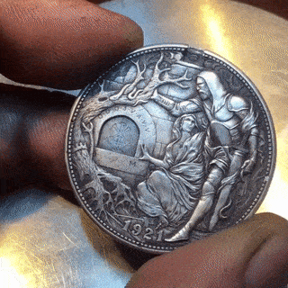 wscieklybyk - Taka sobie fajna moneta ( ͡° ͜ʖ ͡°)
#ciekawostki #monety #gif