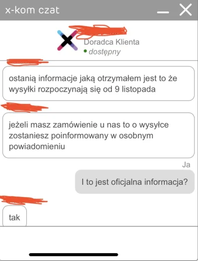 Pust3lnick - Ło Pany, wreszcie x-kom zajął oficjalne stanowisko co do dnia wysyłki no...