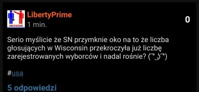 Gizbert - @LibertyPrime: Idź tam lepiej fejki rozsiewaj xD