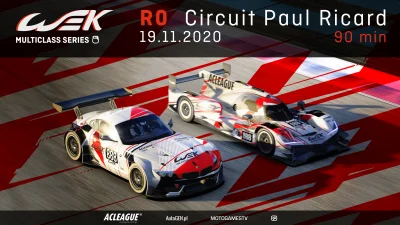 ACLeague - Ruszyły zapisy do sezonu WEK - Multiclass Series by ACLeague!

https://a...