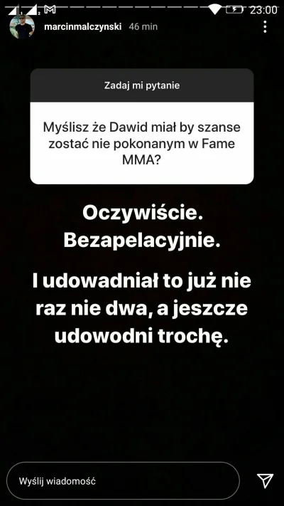 J.....1 - Szkoda że pas zyskał z p---y, potem bronił go z Ferrarką i Olejnikiem a dwi...