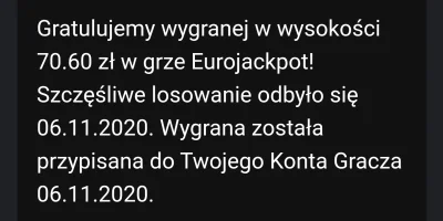 SynGromu - #lotto #eurojackpot #chwalesie