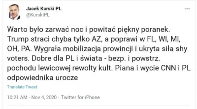 s1720nk - > Gdyby pomyłka była na niekorzyść Bidena to nie nadążyliby czerwonych pask...