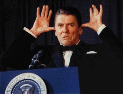 N.....r - Co za durny socjaluch :/

 Reagan charakteryzował się twardym i konserwaty...