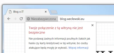 Tippler - Jest ssl na stronie przykładowej xyz.pl, a na jej sklepie brak. Czy trzeba ...