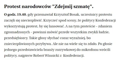 saakaszi - Na wykopie strasznie cicho, ale wczoraj odbył się protest przedsiębiorców ...