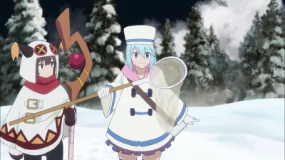 0.....8 - jusz zaras wymieniamy maseczki na szaliczki #konosuba #megumin #aqua #rando...