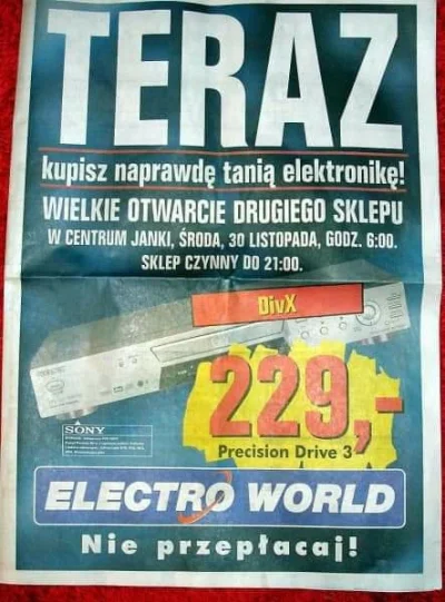 pyskaty92 - Gazetka sklepu z elektroniką z listopada 2005 roku ( ͡º ͜ʖ͡º) #ciekawostk...