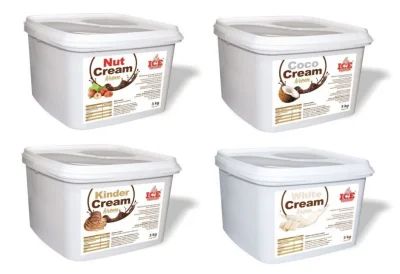 icekalinka - Obecnie produkowane przez nas smaki kremów: Nut Cream, Coco Cream, Kinde...