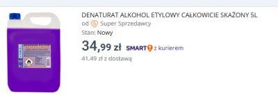 goatcraftube - @wyginam-do-drawska: akat 5l za 34,99 zł to daje nam około 70 groszy c...