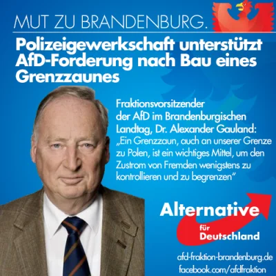 yolantarutowicz - AfD chce płotu z Polską - zgadnijcie po co xD