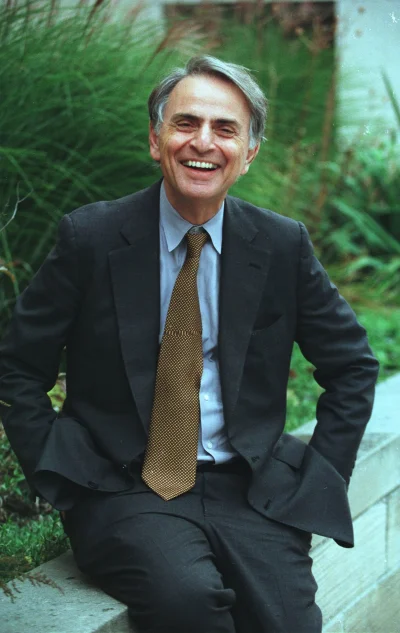 Branco_Amigo - 9 listopada 1934 urodził się Carl Sagan. Astronom, popularyzator nauki...