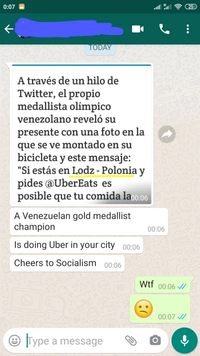 Mark13 - Kolega z Wenezueli właśnie mi to przysłał. #polityka #wenezuela #lodz