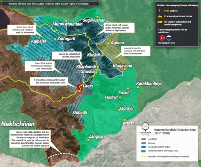 JanLaguna - Rozejm w Karabachu, czyli Rosja powiela schemat syryjski

Kaukaz nie je...