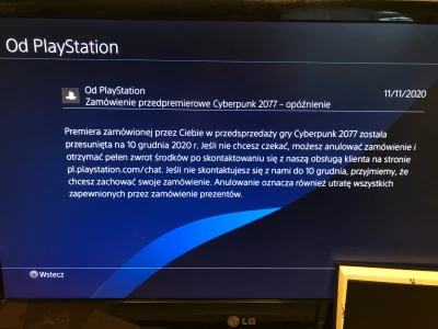 c.....i - Dwie godziny temu na moje ps4 przyszło takie powiadomienie. Najlepsze jest ...