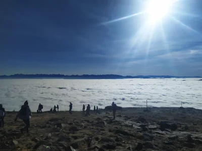 pepepanpatryk - Dzisiejsze morze chmur na Babiej Górze :D 

#gory #zdjecia #hiking